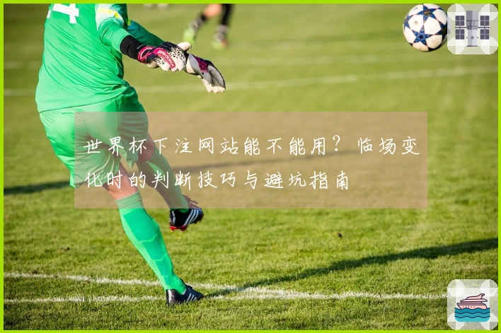 世界杯下注网站能不能用？临场变化时的判断技巧与避坑指南