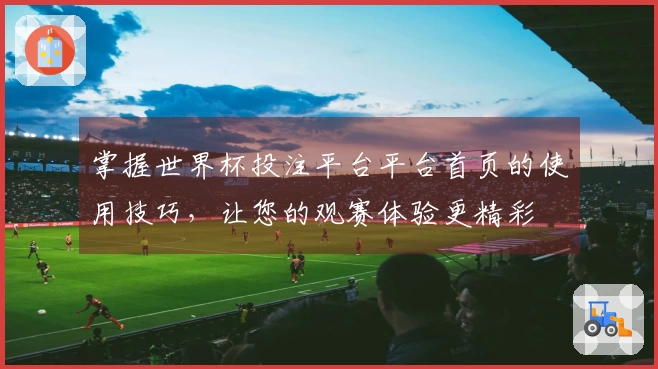 掌握世界杯投注平台平台首页的使用技巧，让您的观赛体验更精彩